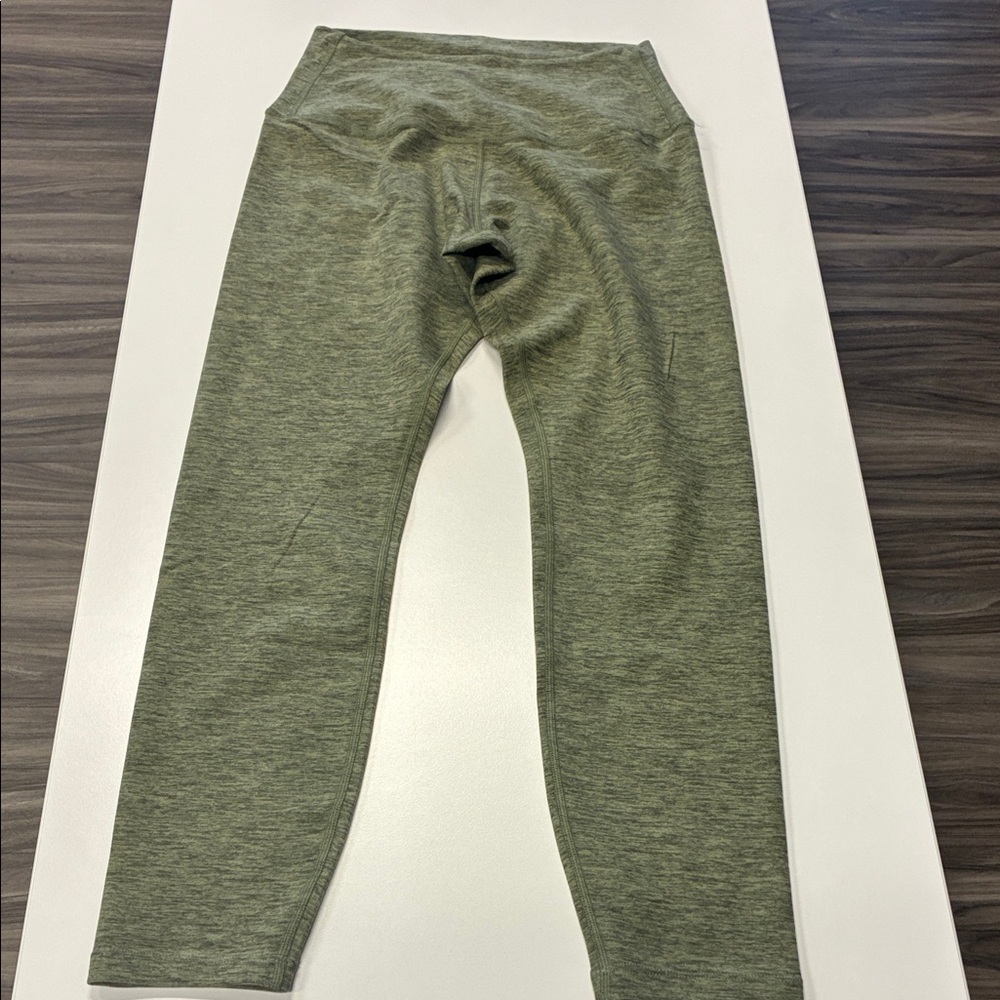 Olive Green Tavi leggings—M